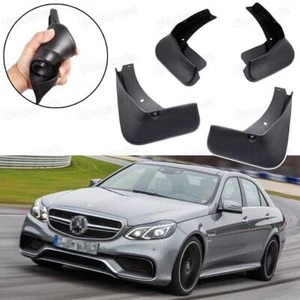 Car Mud Flaps Splash Guard Fender Mudguard for Mercedes-Benz E63 AMG 2014-2016 - Picture 1 of 9