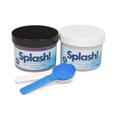 SPLASH DENMAT Splash! Half-Time ( Fast ) Putty Jars 2:45 Set Time Wild Berry Scent SPD1235