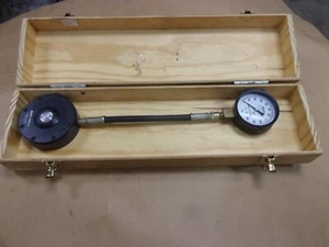 Webster Instruments 1000 Lbs Hydraulische Wägezelle Prüfkraft Manometer Messgerät - Bild 1 von 24