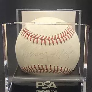 Jonny Mize Autographed Official A. L. Baseball PSA Authenticated - Picture 1 of 2