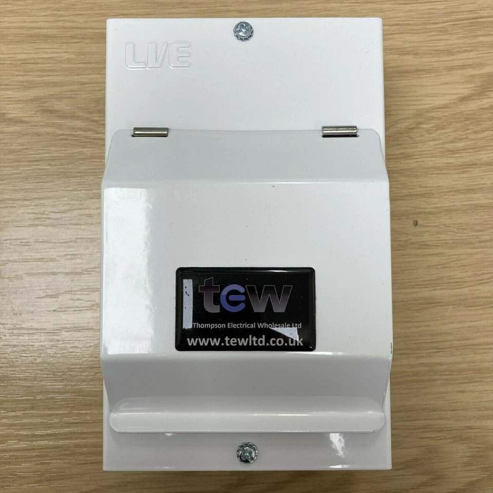 Live Electrical IP40 Metal Enclosure With Lid EMCU2-A EMCU3-A EMCU4-A EMCU5-A  - Image 1 of 4