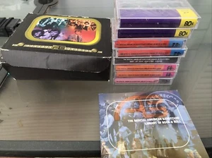 American Bandstand 8 Cassette Box Set - The Official Library Of Rock & Roll New - Picture 1 of 15