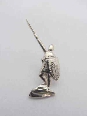 COZZI GIOIELLI Alberto da Giussano : Spilla da giacca (pins) in Argento 925 - Legnano - Lega -