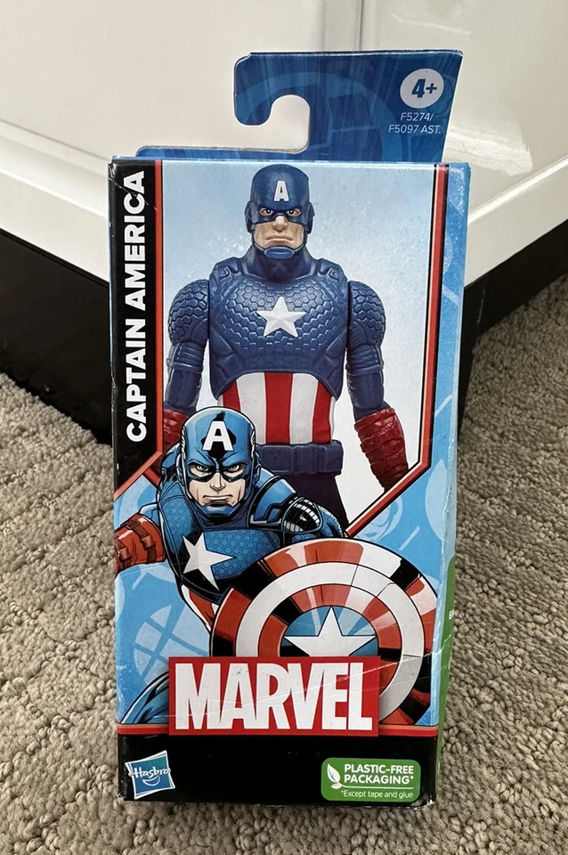 Marvel CAPTAIN AMERICA 6 Inch Figure - Hasbro *