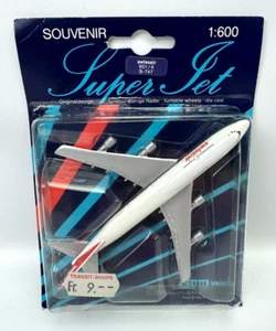 RAR Schabak Super Jet SwissAir Boeing B-747 Maßstab 1:600 Diecast Flugzeug 901/4 - Bild 1 von 4