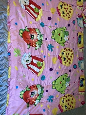 Shopkins Twin Size bedding set with Bottom Sheet, Pillow Case And Comforter LNC - Image 1 of 2