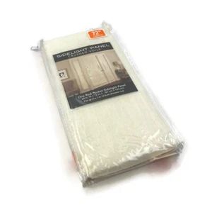 Panel de luz lateral Ogee panel lateral de bolsillo de una varilla marfil 24 pulgadas W x 72 in. L Nuevo - Imagen 1 de 9