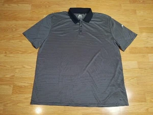 Slazenger Men's Navy Blue Stripe Golf Shirt. Size 3XL.                        D6 - Picture 1 of 14