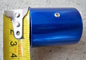 Billet Anodized Blue Solenoid Cover Honda Civic 92 93 94 95 96 97 98 99 00 - Picture 1 of 6