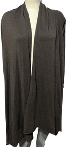 Moda International Women's Cardigan Sweater Cashmere Blend Brown Size XS - Picture 1 of 13