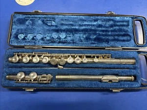Yamaha YFL21S versilberte Querflöte mit Koffer - Bild 1 von 6