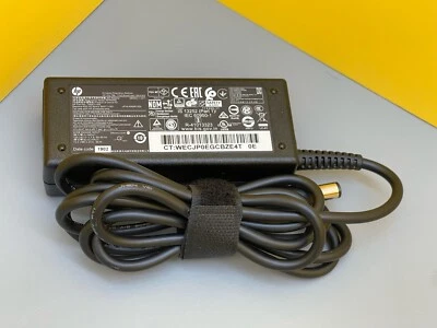 HP 65 Watt 65W Netzteil Original PPP009C D 756413-002 693711-001 7,4 x 5,0 mm - Bild 1 von 2