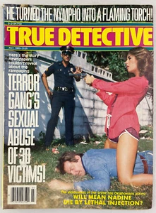 True Detective Magazin, Juli 1983, Vintage True Crime Stories, Zellstoff - Bild 1 von 4