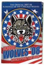 2007-08 Chicago Wolves AHL Hockey Schedule !!! Mountain Dew