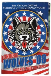 2007-08 Chicago Wolves AHL Hockey Schedule !!! Mountain Dew - Picture 1 of 2