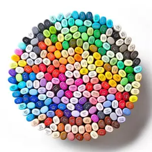 Copic Sketch Markers All 358 Colors Set Multicolor without Acrylic Case from JP - Picture 1 of 3