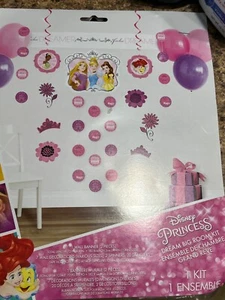 Disney Princess Dream Big Room Kit Party Decoration New Sealed - Picture 1 of 3
