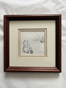 Winnie the Pooh limitierte Auflage Zeichnung lizenziert Disney Ernest Howard Shepard # - Bild 1 von 2