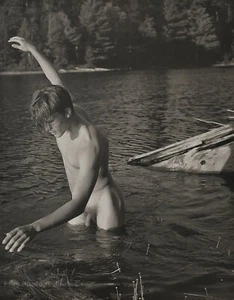 1988 BRUCE WEBER Vintage Male Nude TOM Adirondack Park Photo Gravure Art 11X14 - Picture 1 of 1