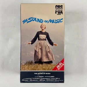 The Sound of Music VHS 2 Tape Set - Vintage 1986 CBS Fox Video - Julie Andrews - Imagen 1 de 4
