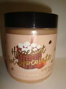 New Asquith & Somerset Body Salt Scrub 19.4 oz Jar - Hazelnut Hot Chocolate - Picture 1 of 1