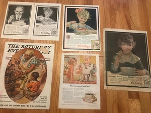 LOT JC LEYENDECKER Kellogg's magazine ad SATURDAY EVENING POST Cover - Imagen 1 de 4