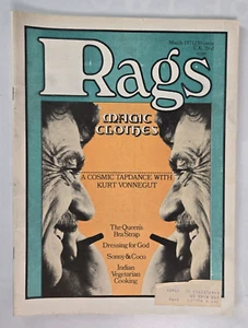March 1971 Rags Magazine, Published by Baron Wolman, Fashion / Culture, Vonnegut - Picture 1 of 9