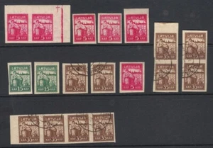 Latvia 1919 - Liberation of Riga - Mi 25-27 - Sc 43-45 - Picture 1 of 1