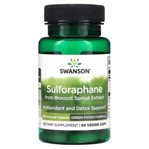 Sulforaphane from Broccoli Sprout Extract, 400 mcg, 60 Veg Capsules - Picture 1 of 2