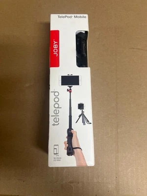 Joby TelePod Mobile Grip handle Selfie Stick Tripod for iPhone Pixel Samsung LG - Image 1 of 2