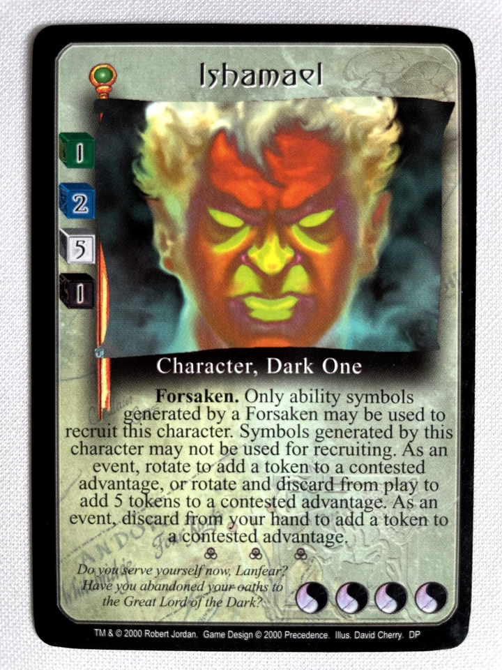 Ishamael - Wheel of Time CCG - Dark Prophecies - Image 1 of 1
