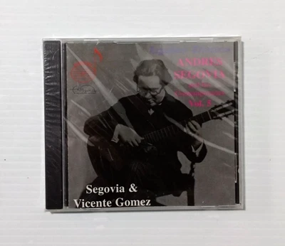 Segovia and His Contemporaries Vol 5 : Segovia and Vicente Gomez - CD - NEW - Image 1 of 2