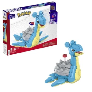 MEGA Pokémon Lapras da Costruire e Collezionare con 527 Pezzi e Sistema - Foto 1 di 6