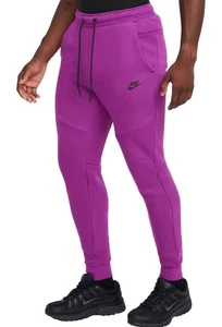 Nike Sportswear Herren Tech Hose Fleece Jogginghose Lila HV0959-505 Slim Fit 2XL - Bild 1 von 6