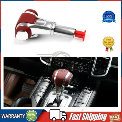 Cubierta adhesiva de perilla de cambio de marchas de perilla central para automóvil para Porsche Cayenne 2011-2017 Foto 1 de 4