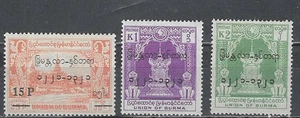 Burma Scott 163-5 MH LotBDP36285 - Picture 1 of 1