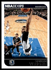 2014-15 Hoops Brandan Wright Dallas Mavericks #181 - Picture 1 of 2