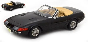 KK Scale FERRARI 365 GTB DAYTONA CONVERTIBLE 1a SERIE 1969 BLACK 1:18 - Foto 1 di 1
