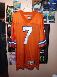 Reebok Throwback John Elway #7 Broncos Jersey Size Large - Picture 1 of 4