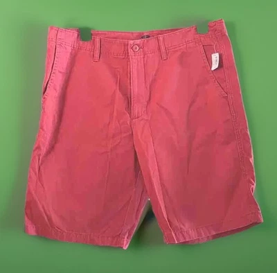 Pantalones Cortos Chinos Caqui Calce Ajustado en la Rodilla Azul Marino Antiguo Para Hombre Salmón Talla 38 Nuevos Foto 1 de 4