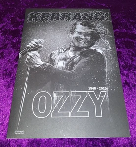 Ozzy Osbourne 1948-2025 Kerrang! Zine - Picture 1 of 3
