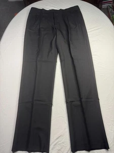 Austin Red Dress Pants Mens 40 Black Formal Business Attire Wide Leg Pleated NWT - Picture 1 of 10