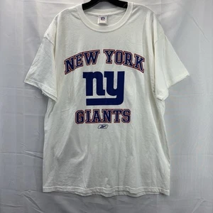 New York Giants T-Shirt Adult Size XL White NFL - Picture 1 of 11