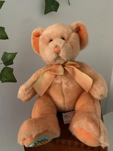 Russ Berrie Star Zielfernrohr Löwe Bär - Stofftier orange Plüsch - Sternzeichen Löwe Logo Spielzeug - 10 Zoll - Bild 1 von 10