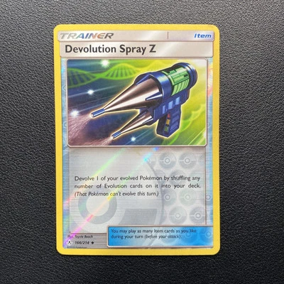 Pokémon TCG - Devolution Spray Z 166/214 Sm-Unbroken Bonds Reverse Holo - Image 1 of 2