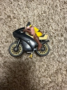 Vintage 1980 Buddy L Marvel Comics Secret Wars Wolverine Motorrad. RAR - Bild 1 von 8