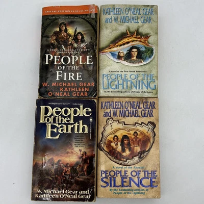 North America's Forgotten Past Lot Of 4 PB Books By Michael & Kathleen Gear Foto 1 de 4