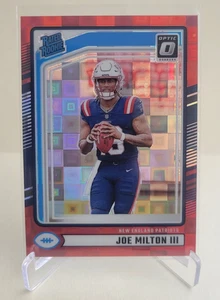 2024 PANINI DONRUSS JOE MILTON III RATED ROOKIE OPTIC PREVIEW RED PANDORA #319 - Picture 1 of 2