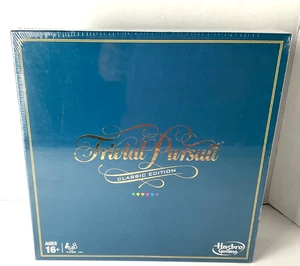 Trivial Pursuit Classic Ed. Game Hasbro Gaming 2016 Brand New Sealed Box - Picture 1 of 4