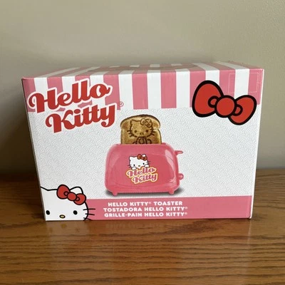 Hello Kitty 2 Scheiben Toaster - Macht Hello Kitty Toast - Süß & Spaß Kochen - Bild 1 von 4